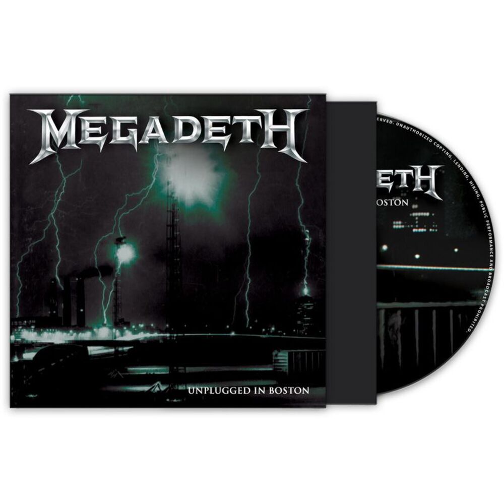 Megadeth - Unplugged In Boston  CD